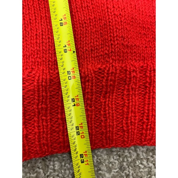 Handknits Of New Zealand 100% Wool Sheep Sweater - Picture 7 of 8